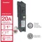 Square D Miniature Circuit Breaker, HOM Series, 20A, 1 Pole, 120V AC, 10kA HOM120CAFIC - alternate 3
